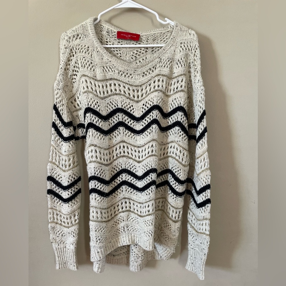 Akira Red Label Chicago Tunic Sweater Size M